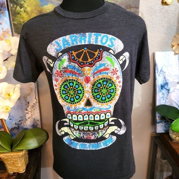ripple junction Other - 2/$20 Jarritos Day of the Dead gray tshirt size small unisex